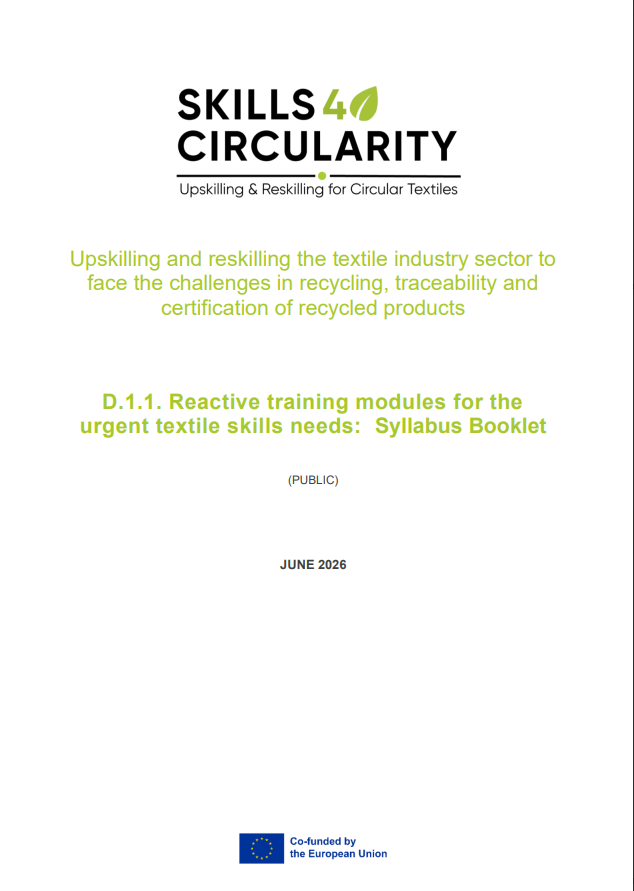 upskilling-and-reskilling-the-textile-industry-sector-toface-the-challenges-in-recycling-traceability-andcertification-of-recycled-products